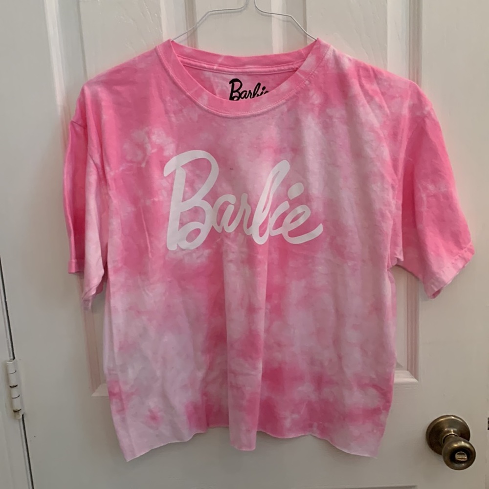 New Barbie Pink Tye-Dye T-Shirt, Barbie T-Shirt, Barbie Shirt